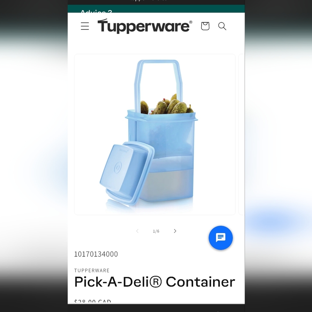 Yellow Tupperware Pick A Deli